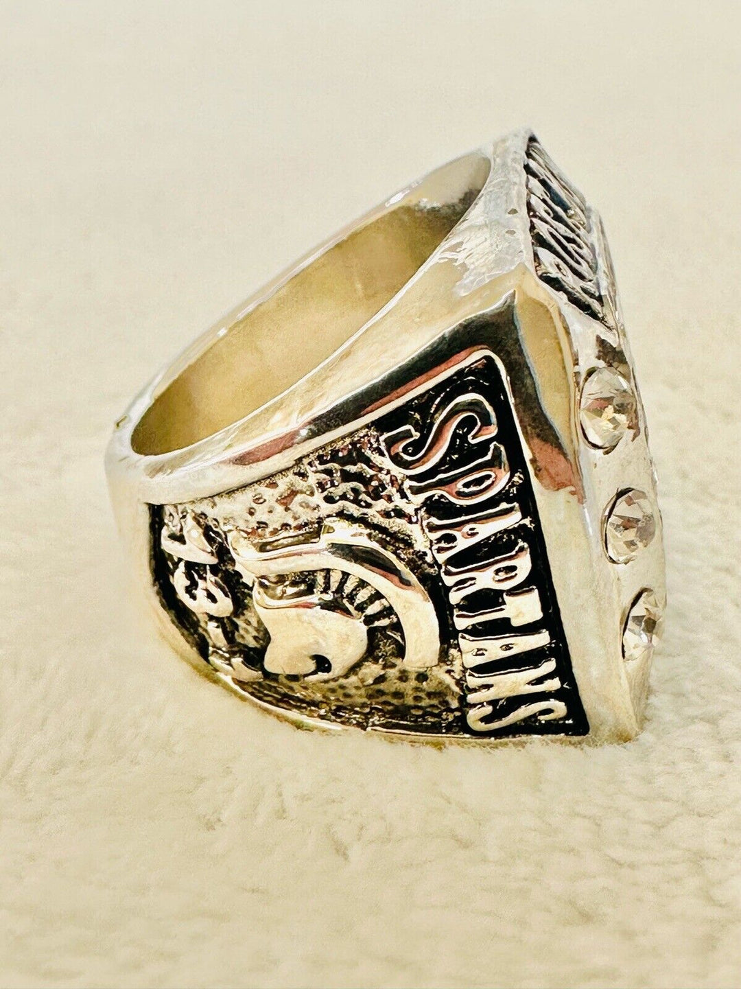 2014 Michigan State Spartans Rose Bowl Ring Championship Ring W Box, US Ship - EB Sports Champion&