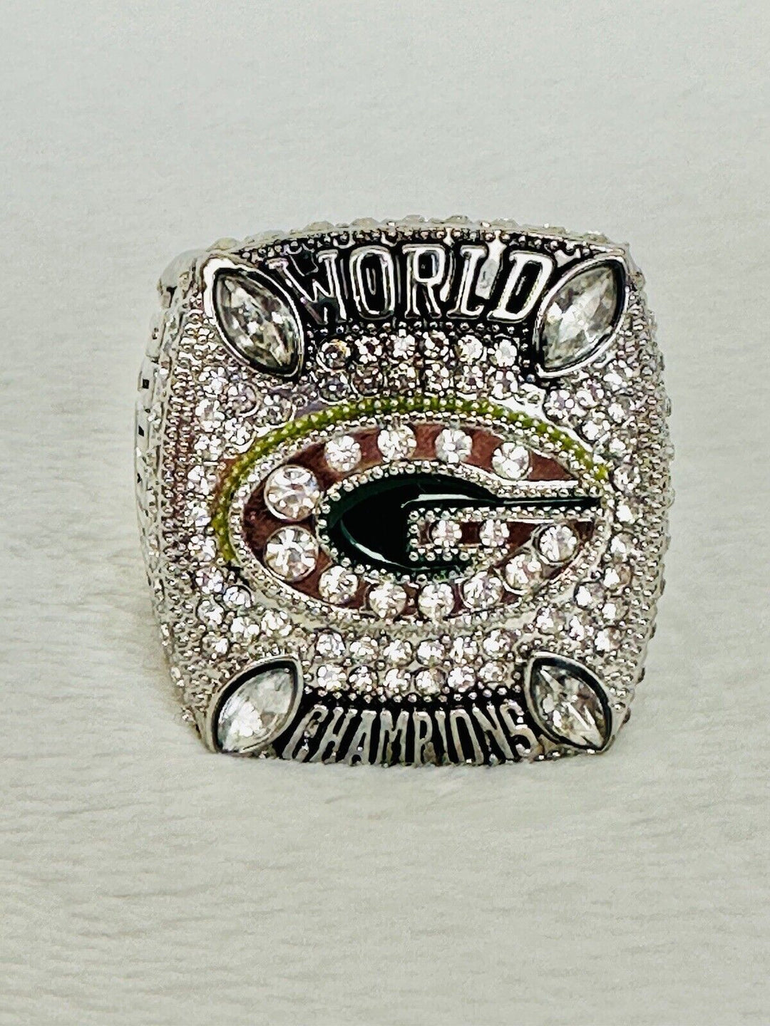 Aaron Rodgers Green Bay Packers Championship Replica Ring W Box, US SHIP - EB Sports Champion&