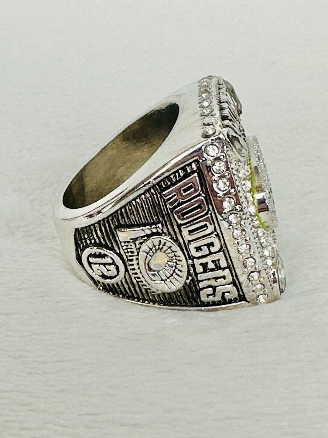 Aaron Rodgers Green Bay Packers Championship Replica Ring W Box, US SHIP - EB Sports Champion&