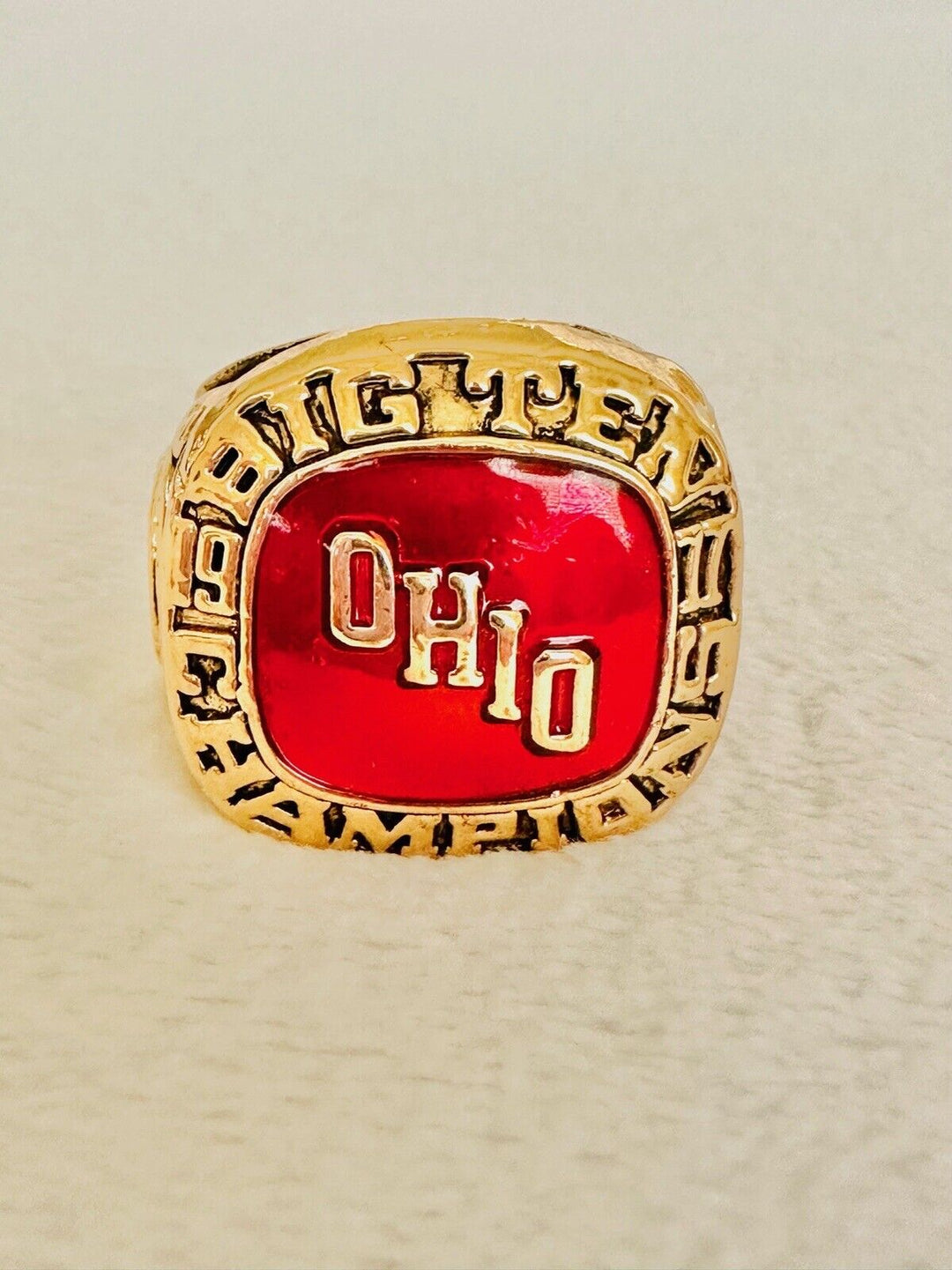 1977 Ohio State NCAA BIG TEN Championship Ring, US SHIP - EB Sports Champion's Cache