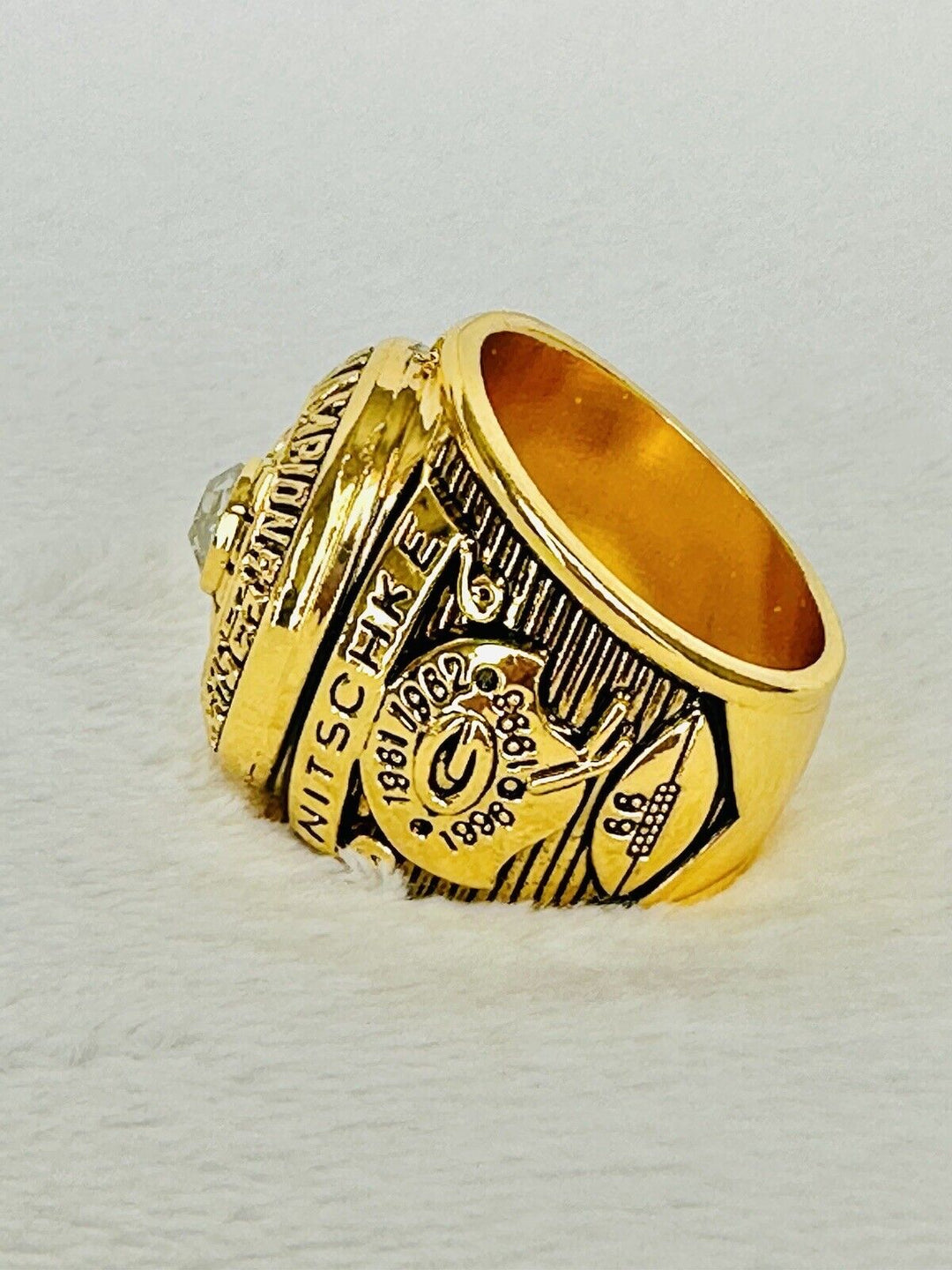 1966 Green Bay Packers Championship Replica Ring W Box, US SHIP - EB Sports Champion&