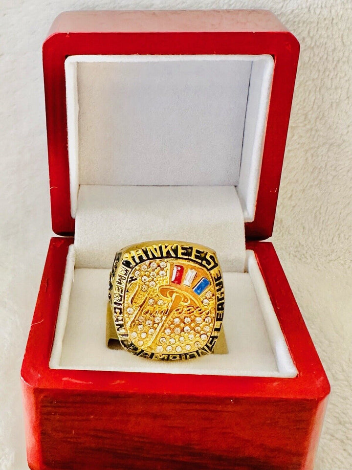 2003 NEW YORK Yankees AL Champions Replica Ring W Box,  SHIP - EB Sports Champion&