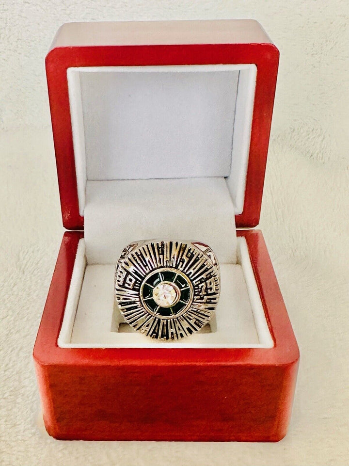 1979 Michigan State Spartans NAT Championship Ring W Box, US Ship, Magic Johnson - EB Sports Champion&