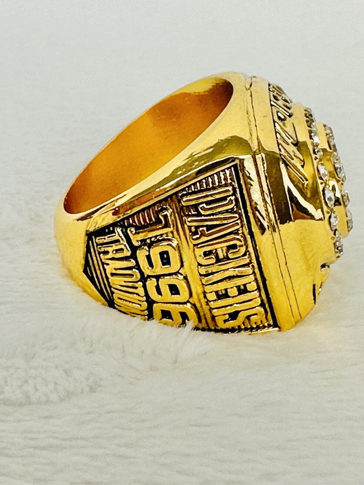 1996 Green Bay Packers Championship Replica Ring W Box, Favre, US SHIP - EB Sports Champion&