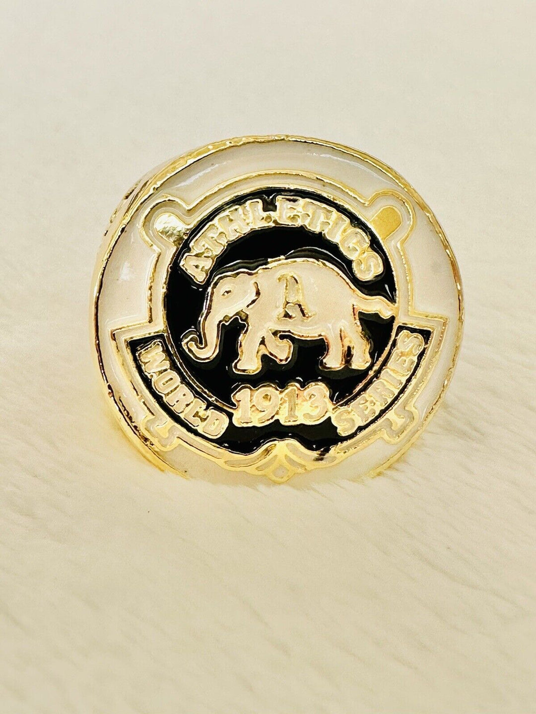 1913 Philadelphia Athletics World Series Championship Ring,  SHIP - EB Sports Champion's Cache