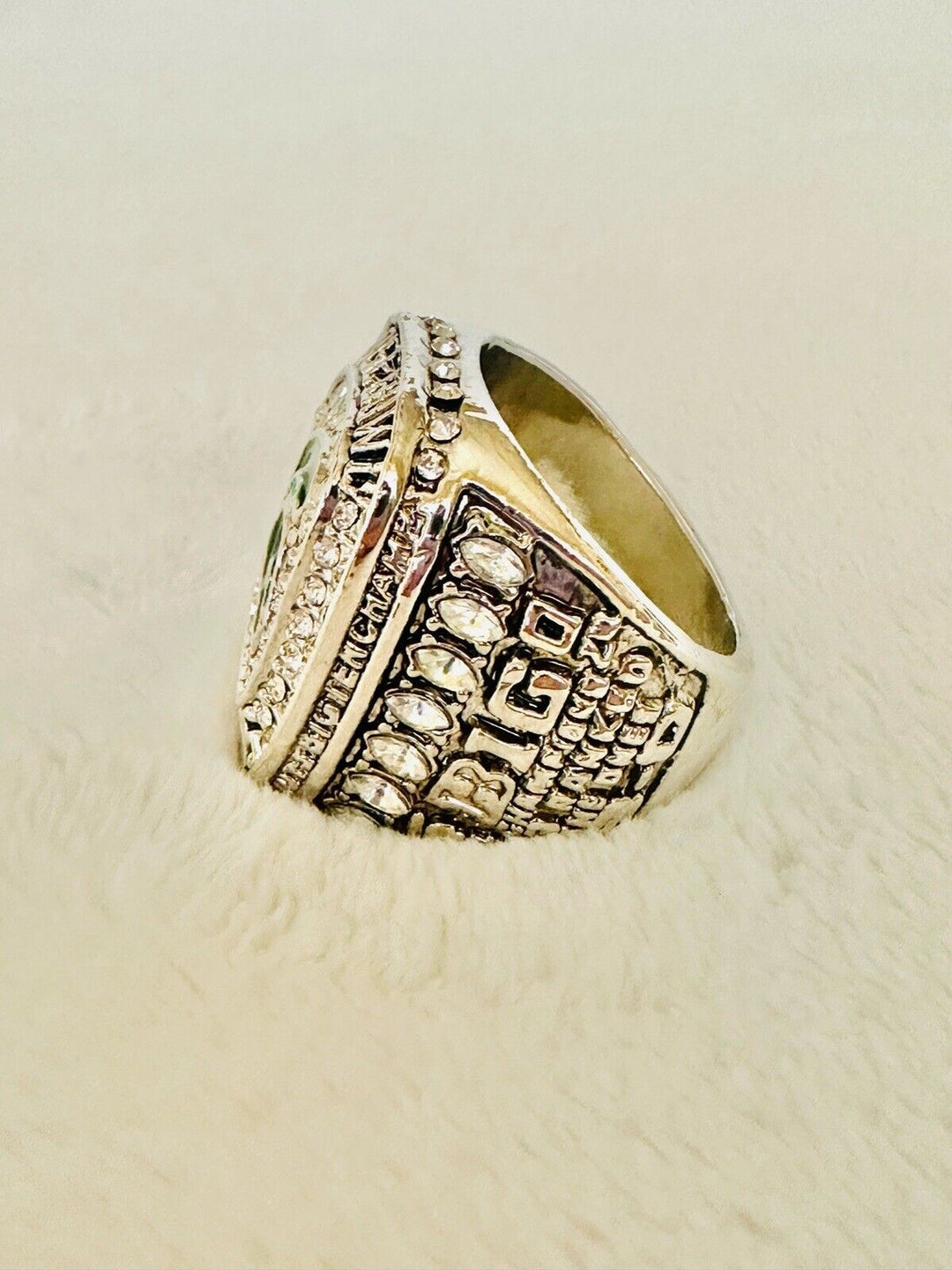 2013 Michigan State Spartans Rose Bowl Ring Championship Ring W Box, US Ship - EB Sports Champion&