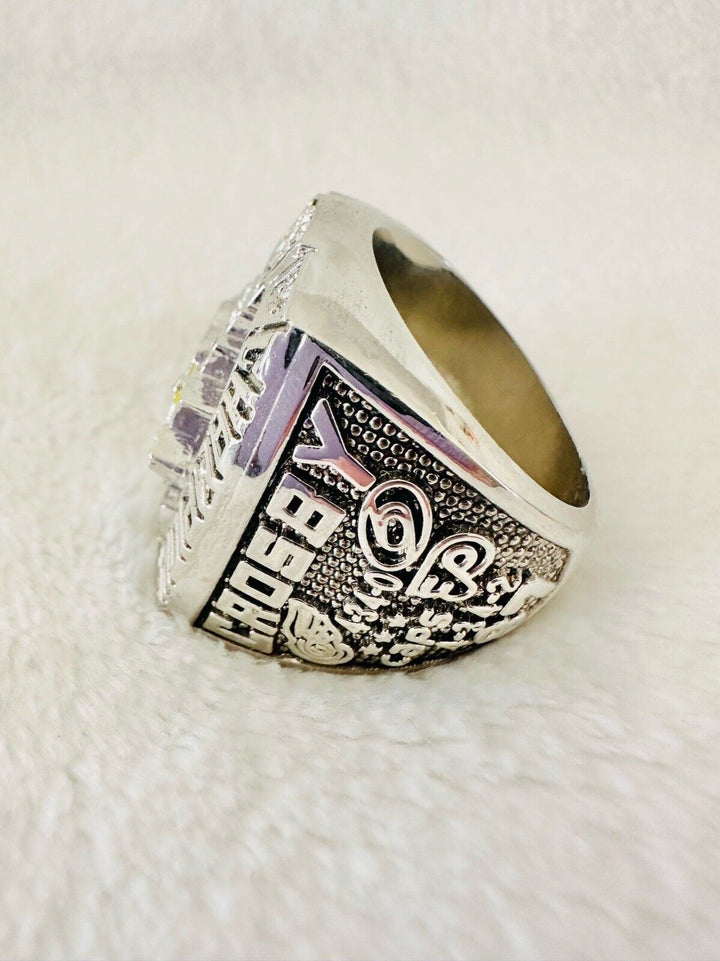 2009 Pittsburgh Penguins  Stanley Cup 18k GP Championship Ring,  SHIP - EB Sports Champion&