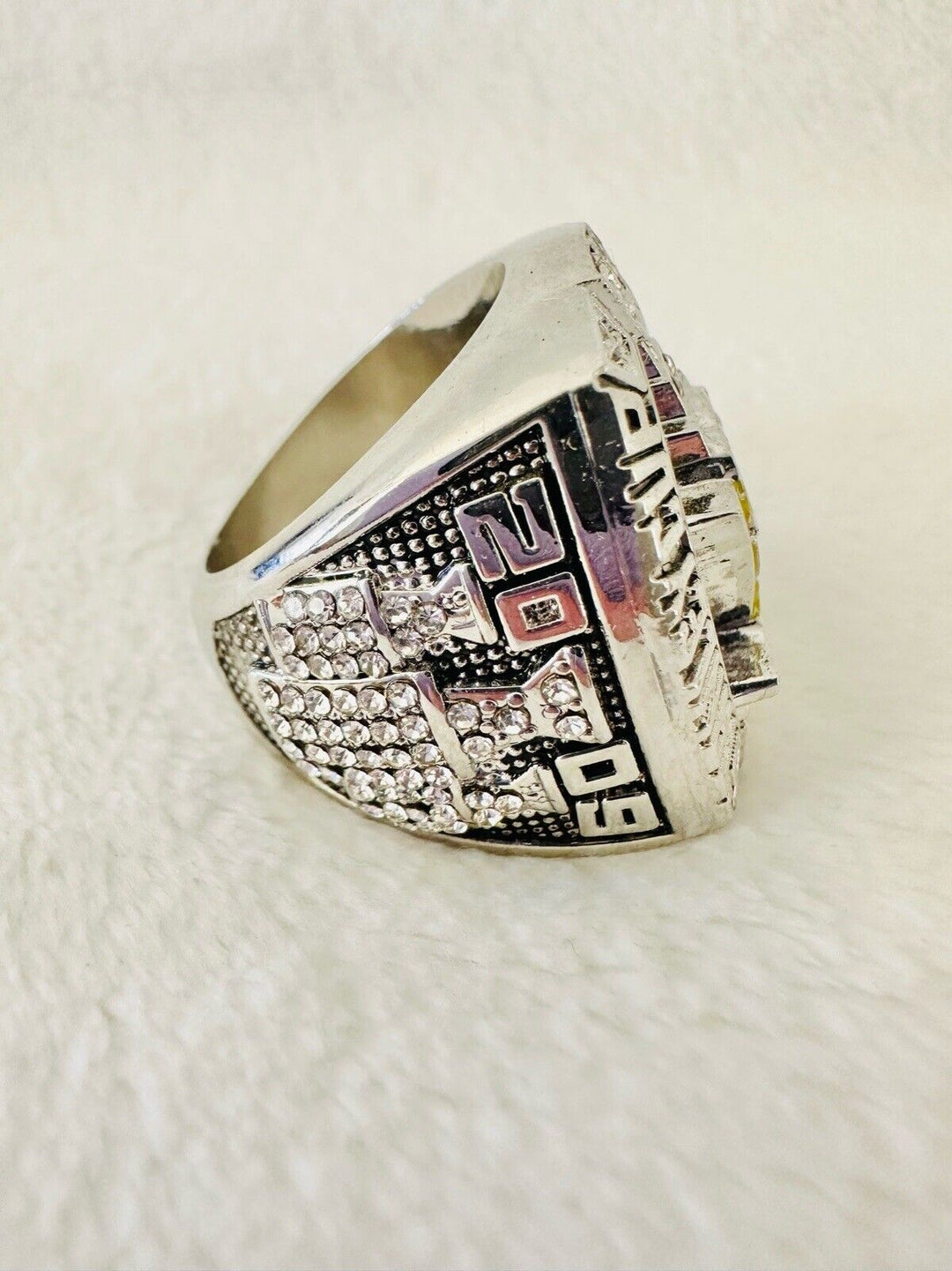 2009 Pittsburgh Penguins  Stanley Cup 18k GP Championship Ring,  SHIP - EB Sports Champion&