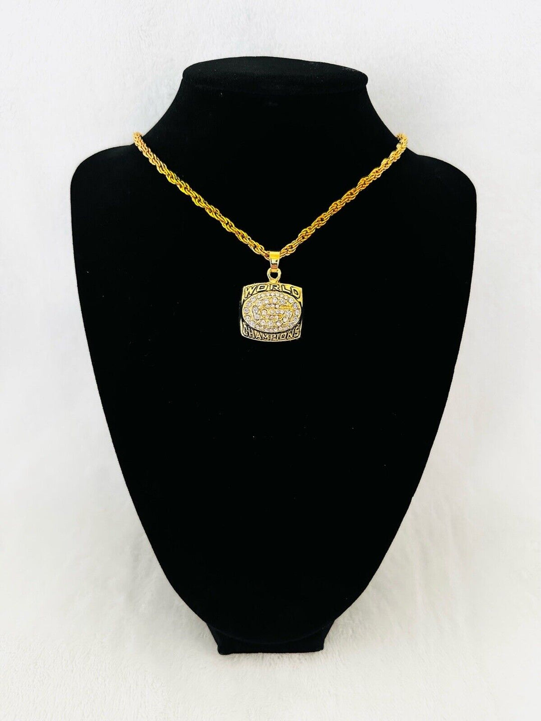 1996 Green Bay Packers Championship Pendant Necklace, US SHIP - EB Sports Champion&