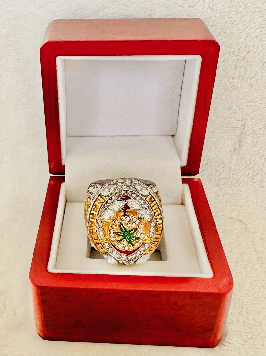 2020 Ohio State NCAA BIG TEN Championship Ring W Box, US SHIP - EB Sports Champion's Cache