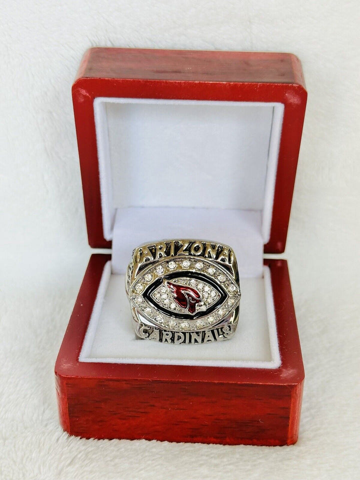 2009 Arizona Cardinals Super Bowl Championship Ring with display box, NFL fan memorabilia by EBSportsRings.com