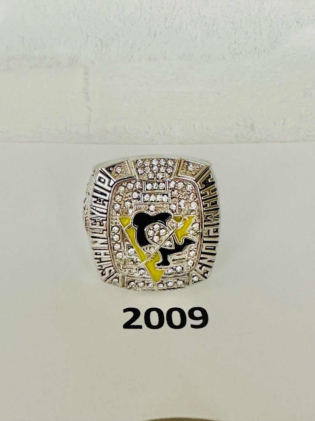 Pittsburgh Penguins 18k GP Championship Ring W Box,  SHIP    PICK YOUR RING - EB Sports Champion&