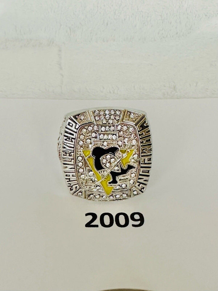 Pittsburgh Penguins 18k GP Championship Ring W Box,  SHIP    PICK YOUR RING - EB Sports Champion&