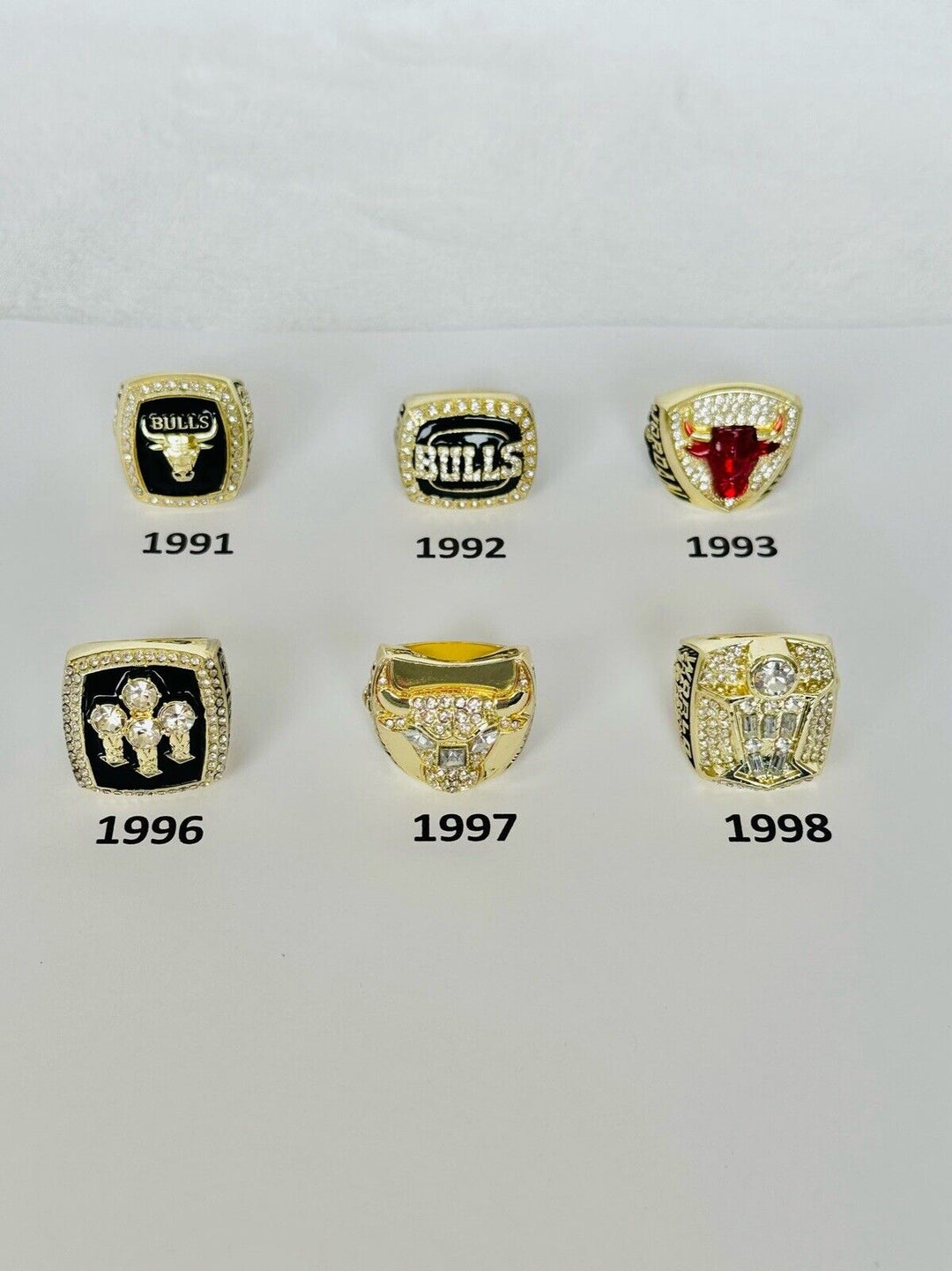 Chicago Bulls Basketball Championship Ring,  SHIP, JORDAN, PICK YOUR RING!! - EB Sports Champion's Cache