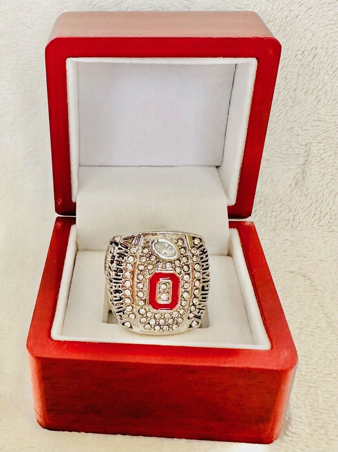 2014 Ohio State NCAA BIG TEN Championship Ring W Box, US SHIP - EB Sports Champion's Cache