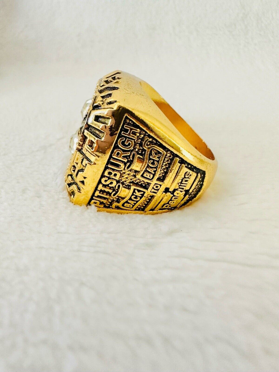 1992 Pittsburgh Penguins  Stanley Cup 18k GP Championship Ring W Box,  SHIP - EB Sports Champion&