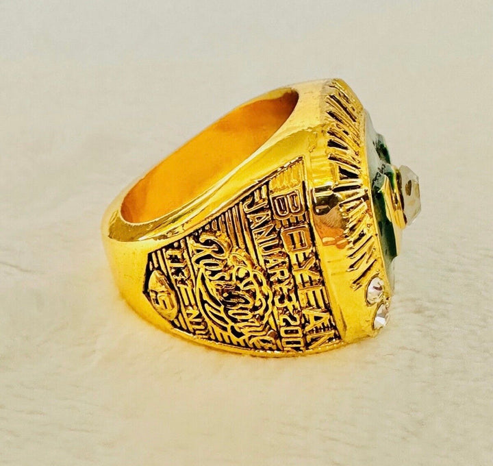 2002 Miami Hurricanes NCAA 18k GP Brass Championship Ring, US SHIP