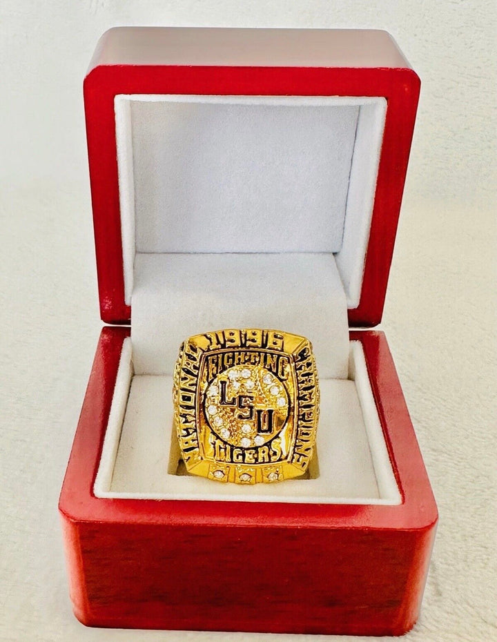 1996 LSU Tigers National Championship Ring with box, US SHIP