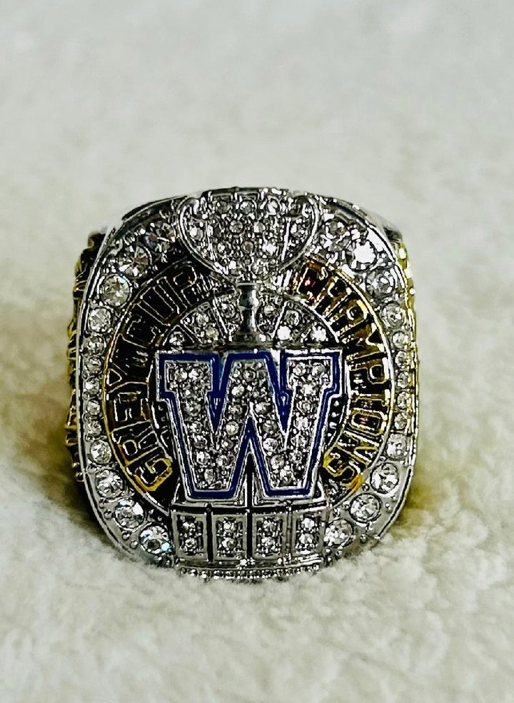 2021 Grey Cup Champions Ring Winnipeg Blue Bombers, Canadian Football