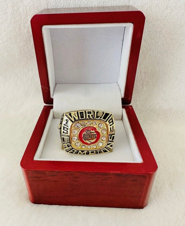 1994 Houston Rockets NBA Championship ring with box, 🇺🇸 SHIP