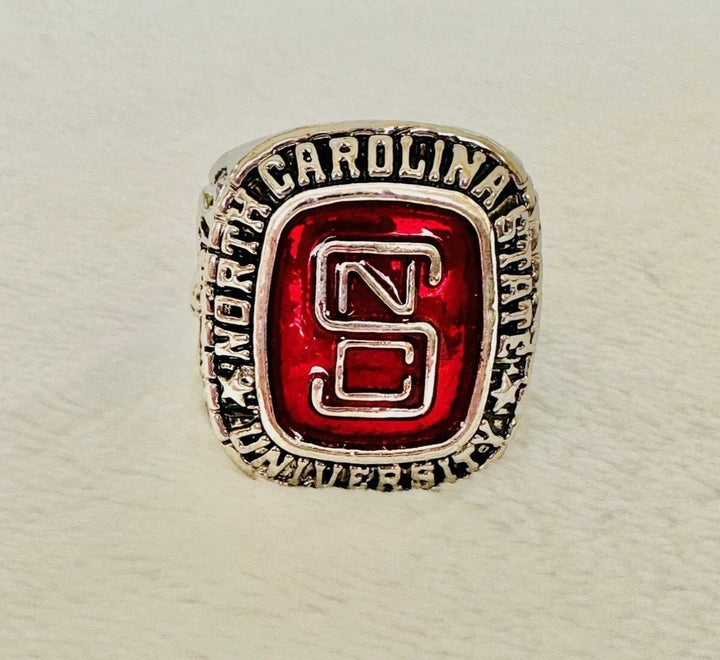 1974 North Carolina State NCAA Championship Ring with box, US Ship