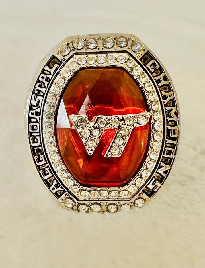 2016 Virginia Tech ACC Coastal Champs Ring with box, US SHIP