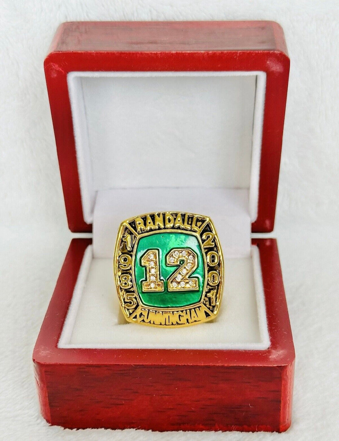 Philadelphia Eagles Randell Cunningham HOF Ring with box, USA Seller - EB Sports Championship Rings
