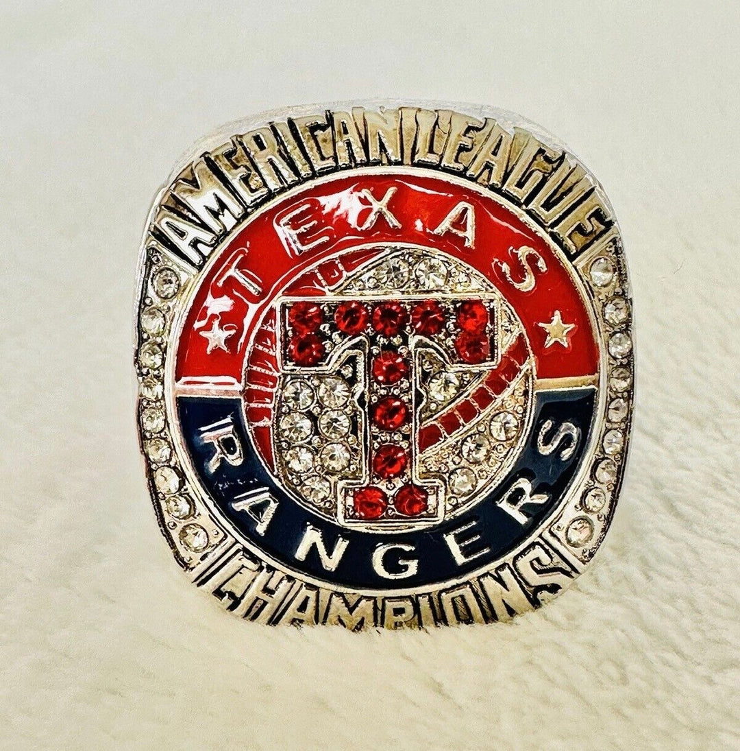 2011 TEXAS RANGERS American League Championship Ring with box, 🇺🇸 SHIP