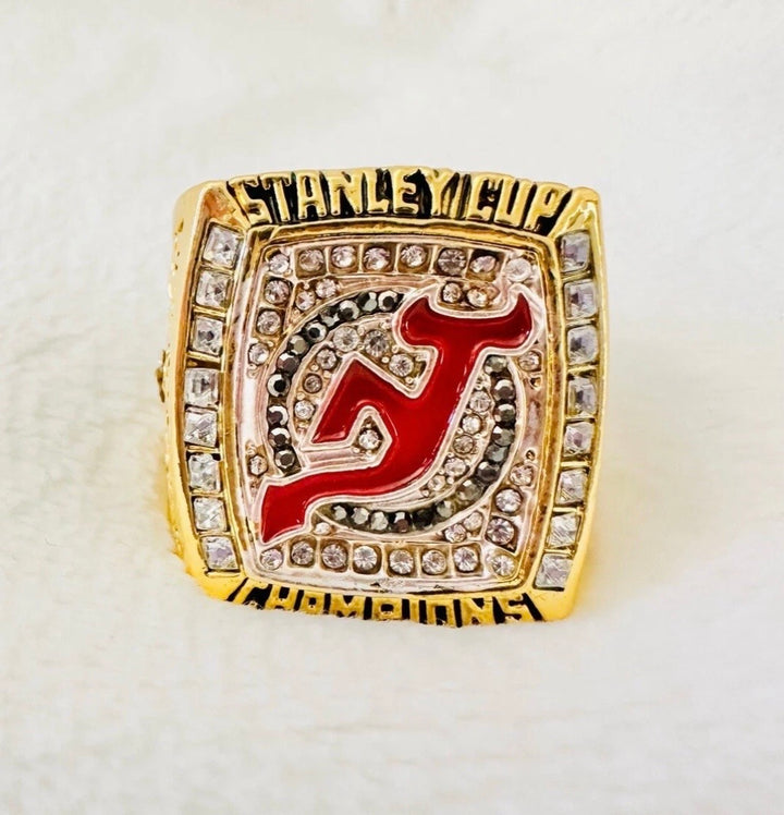2003 New Jersey Devils Stanley Cup 18k GP Championship Ring, 🇺🇸 SHIP