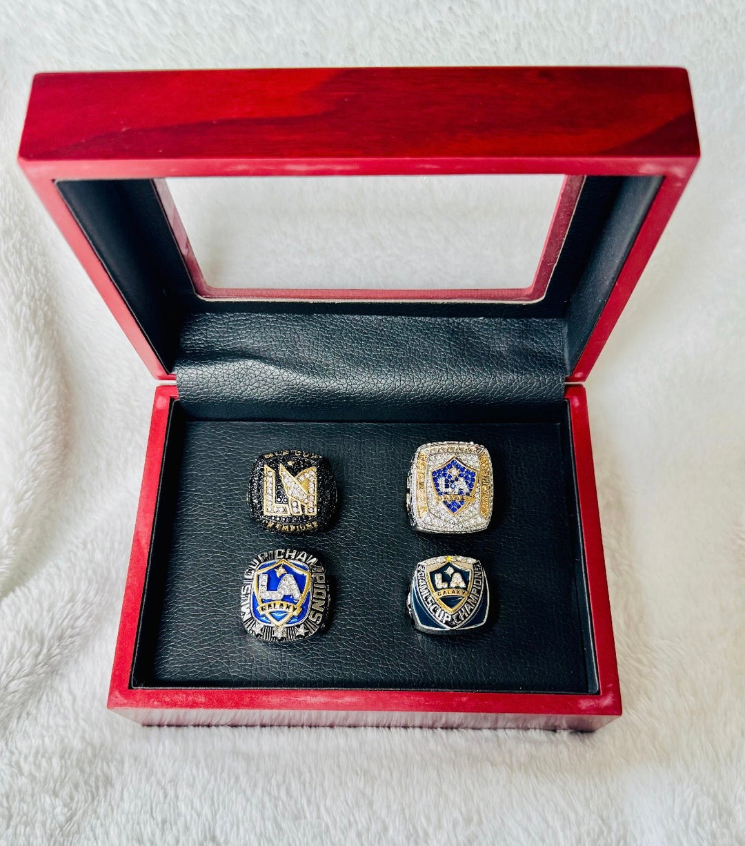 2011/14/22/24 MLS Cup LA Galaxy Championship Ring Stadium Giveaway with box, US Ship