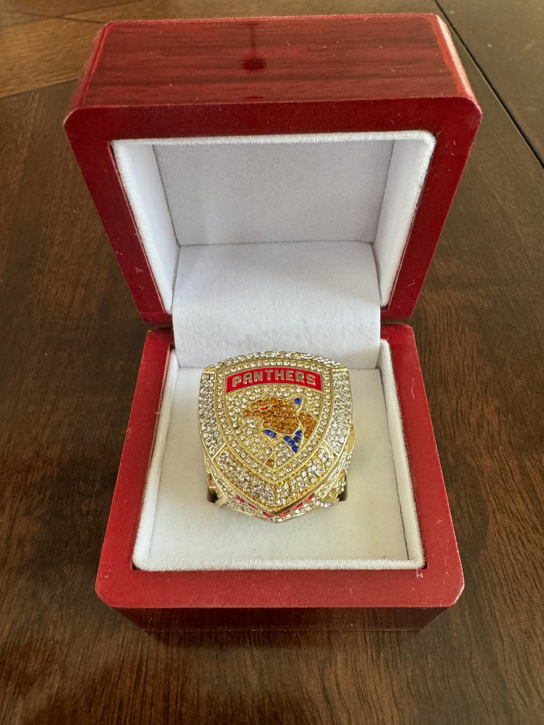 2024 New Florida Panthers Stanley Cup Championship Ring With Box, US SHIPPER - EB Sports Championship Rings
