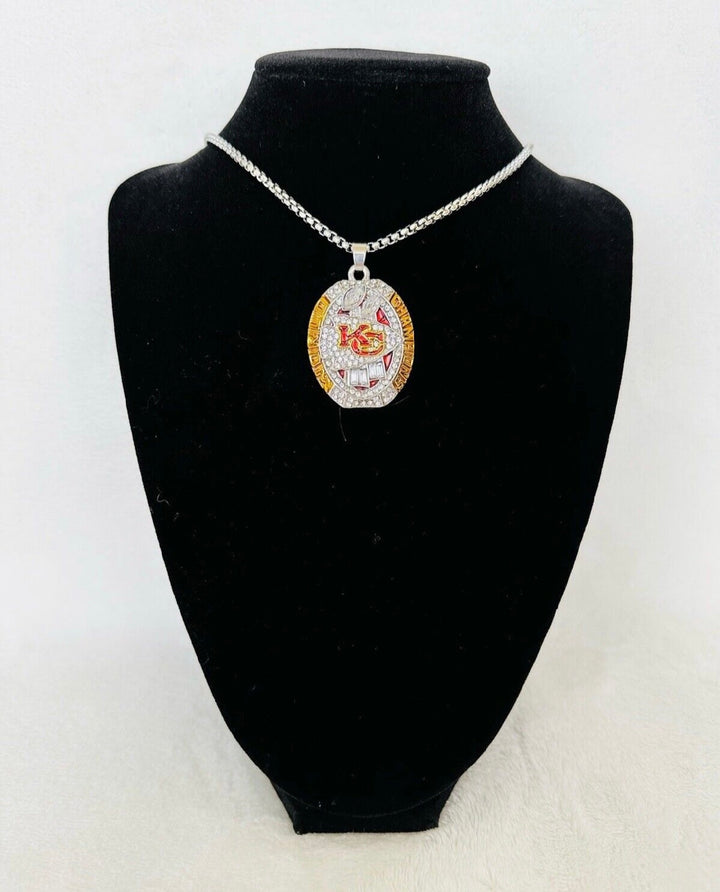 2019 Kansas City Chiefs Super Bowl Championship Pendant, US SHIP - EB Sports Championship Rings