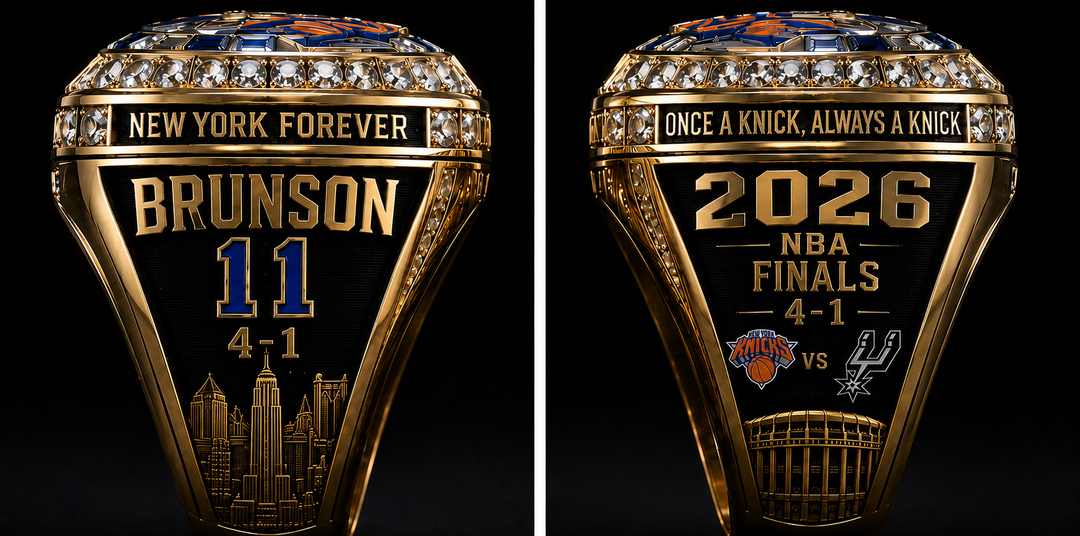 2026 Knicks Championship ring, size 11, ships 5 July
