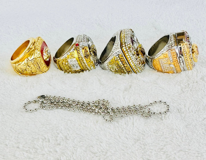 Kansas City Chiefs Super Bowl Championship Ring Set, US SHIP - EB Sports Championship Rings