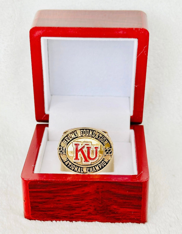 1922 Kansas Jayhawks Basketball National Championship Ring with box, US SHIP