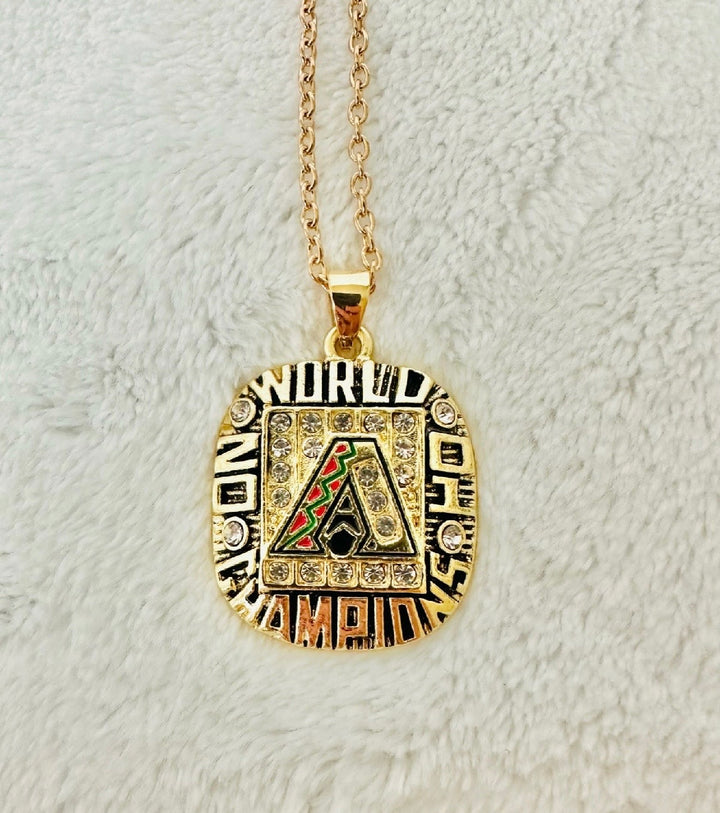 2001 Arizona Diamondbacks JOHNSON Pendant- World Series Championship, 🇺🇸 Ship