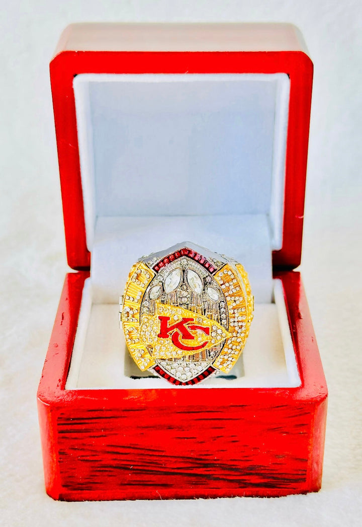 2024 Kansas City Chiefs Super Bowl Championship Ring W box, US SHIP - EB Sports Championship Rings