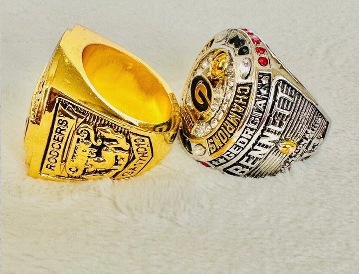 2 PCS Georgia Bulldogs National Championship Ring, US SHIP 1980/2022