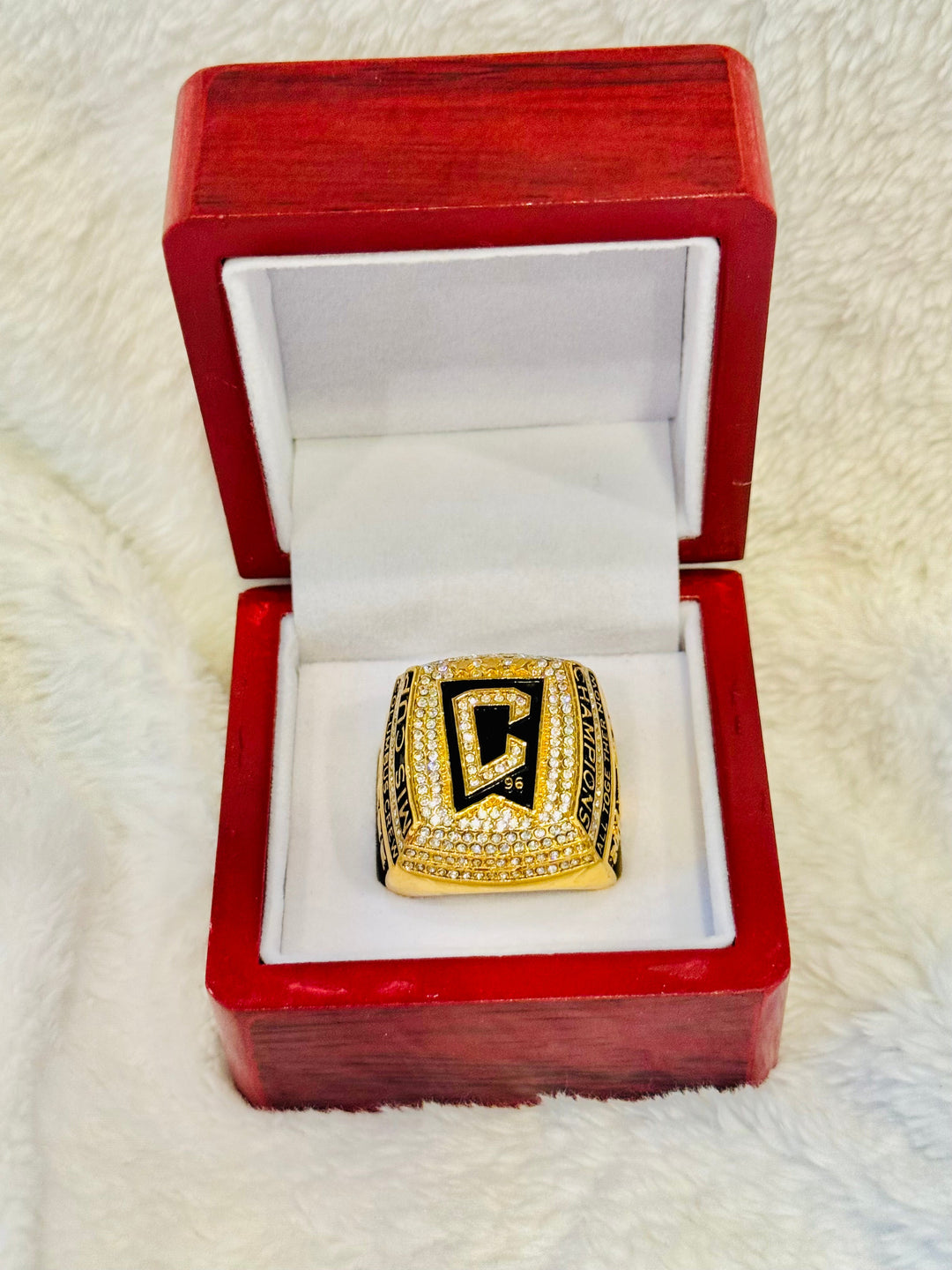 Columbus Crew 2023 MLS Cup Championship Limited Edition Ring With Box NAGBE - EB Sports Championship Rings