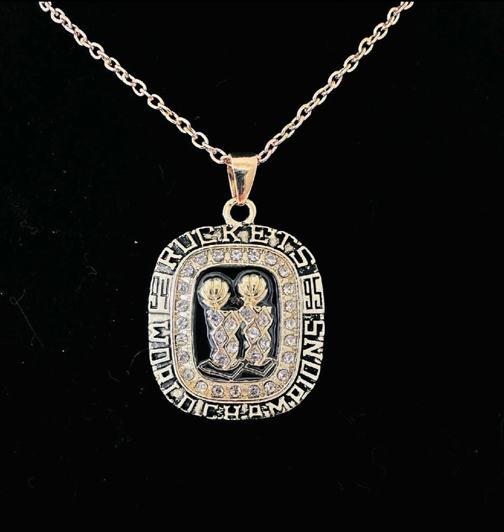 1995 Houston Rockets NBA Championship Pendant, 🇺🇸 SHIP