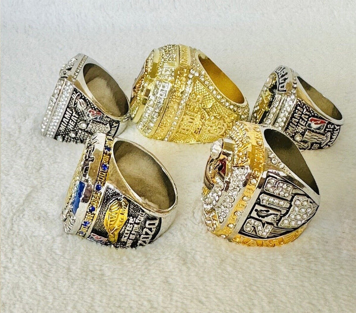 5 PCS Lebron James Ultimate Championship Ring Set with box, US SHIP