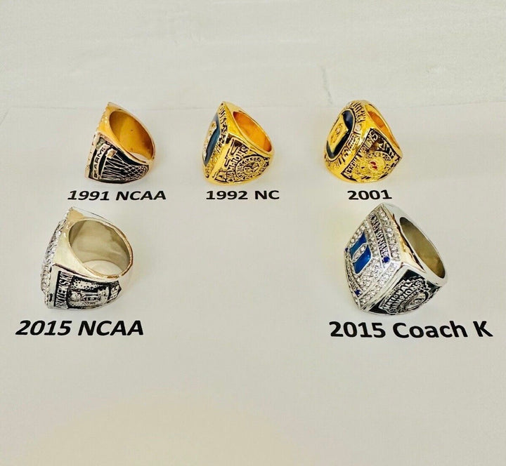 Duke Blue Devils National Champions Basketball Rings, Pick your ring