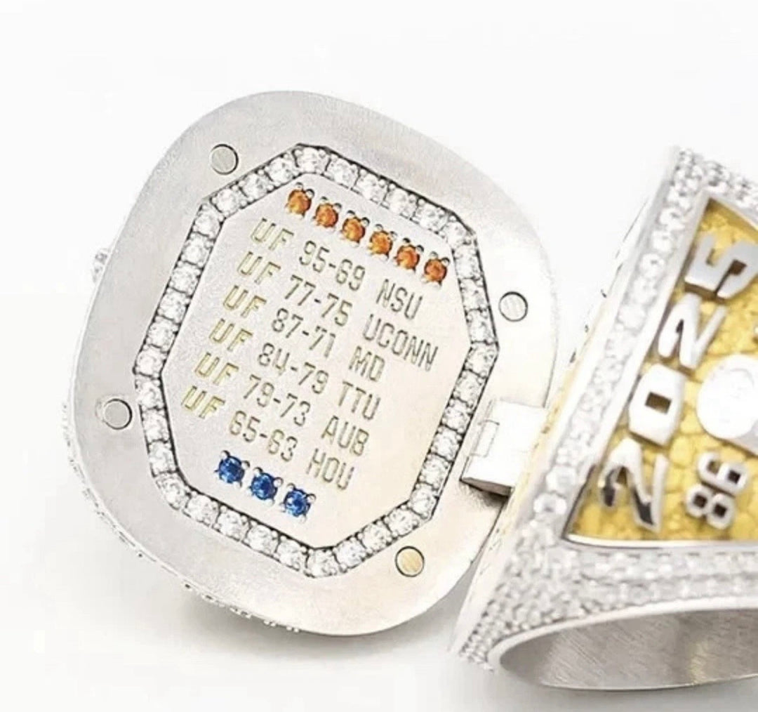Florida Gators Basketball 2025 Championship Ring with box, US SHIP