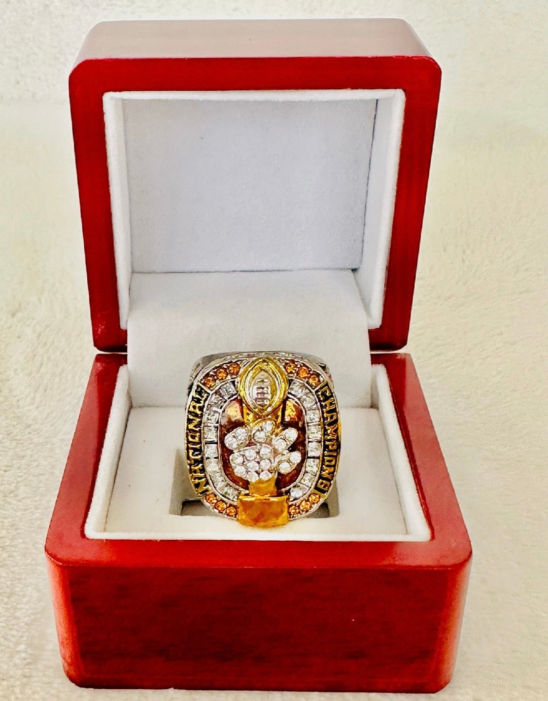 2016 Clemson Tigers National Championship Ring with box, US Ship