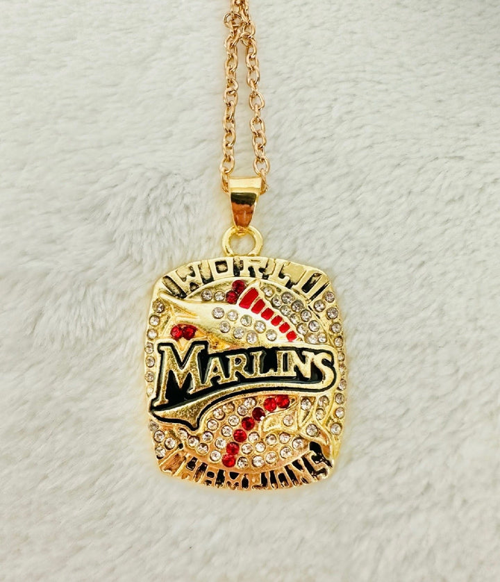 2003 Florida Marlins World Series championship pendant, US SHIP
