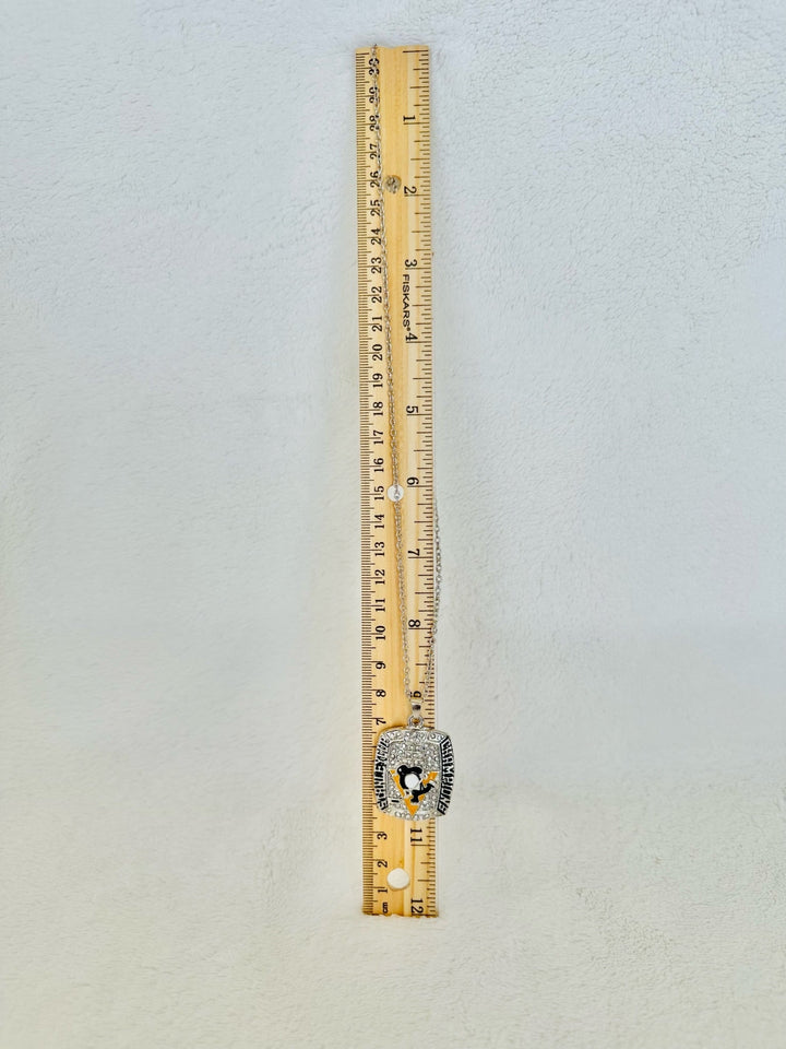 2016 Pittsburgh Penguins Stanley Cup Championship Pendant - EB Sports Championship Rings