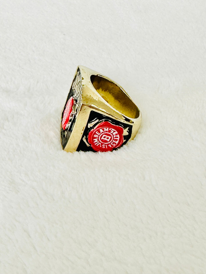 1795 Jim Beam Bourbon authentic ring with box, USA SHIP - EB Sports Championship Rings