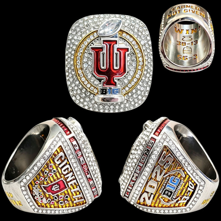 2026 Indiana Hoosiers Big 10 Championship ring