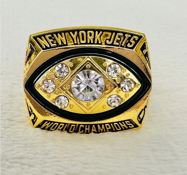 New York Jets 1968 Championship Ring, Namath, US SHIP