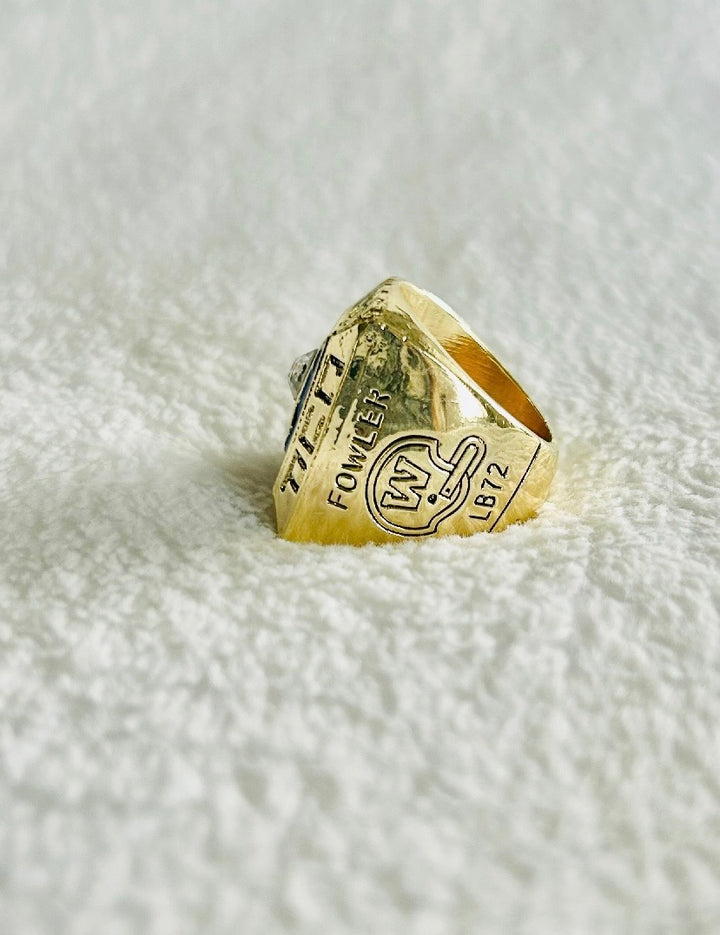 1984 Grey Cup Champions Ring with box Winnipeg Blue Bombers, Canadian Football